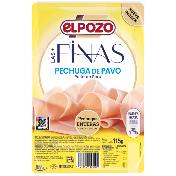 PECHUGA DE PAVO BAJO EN GRASA