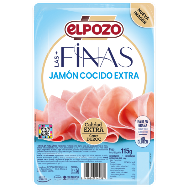 JAMÓN COCIDO EXTRA BAJO EN GRASA