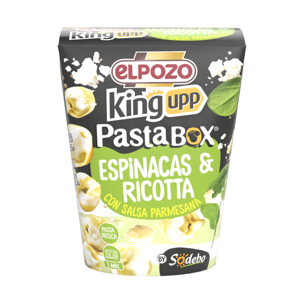 PASTA BOX ESPINACAS Y RICOTTA