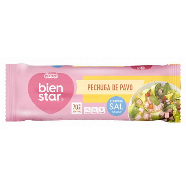 PECHUGA DE PAVO BIENSTAR – MINI REDUCIDO EN SAL SIN GRASA