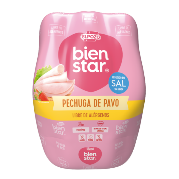 PECHUGA DE PAVO – BIENSTAR – PIEZA REDUCIDO EN SAL SIN GRASA