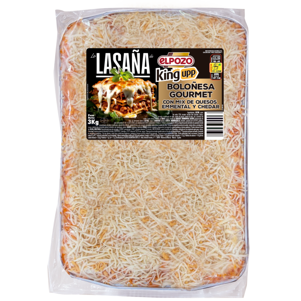 LASAÑA BOLOÑESA (Contiene Gluten)