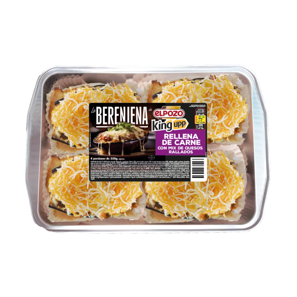 BERENJENAS RELLENAS (Contiene Gluten)