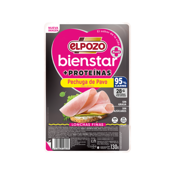 Pechuga De Pavo + Proteínas Bienstar