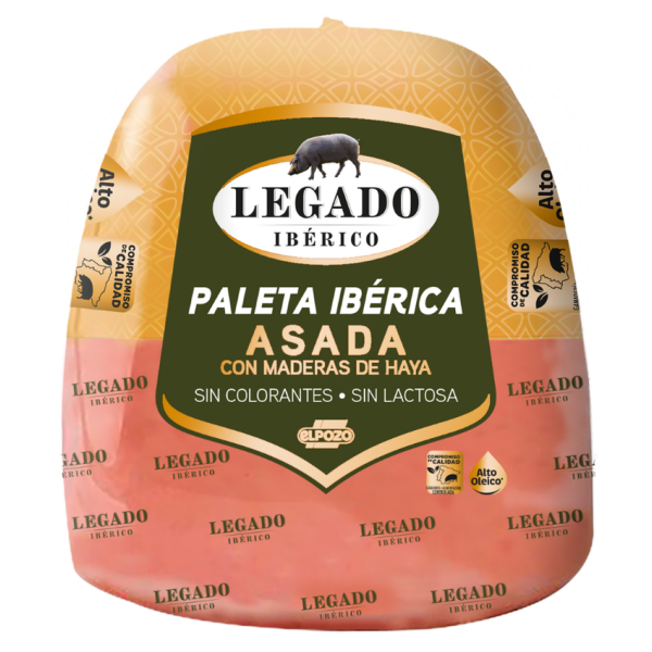 PALETA IBÉRICA ASADA CON MADERAS DE HAYA