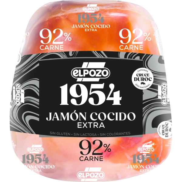 JAMÓN COCIDO EXTRA CRUCE DUROC – 1954 – PIEZA