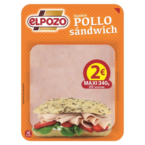 FIAMBRE DE POLLO SÁNDWICH MAXI