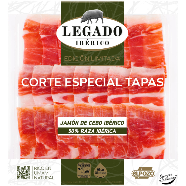 JAMÓN DE CEBO IBÉRICO 50% RAZA IBÉRICA