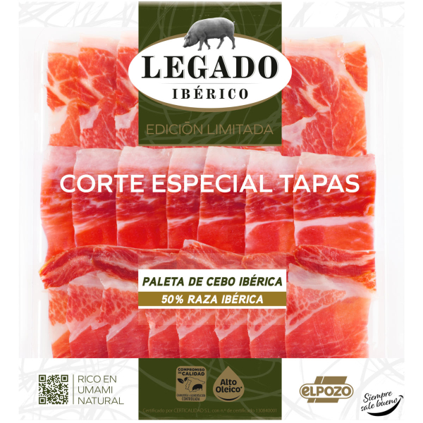 PALETA CEBO 50% RAZA IBÉRICA