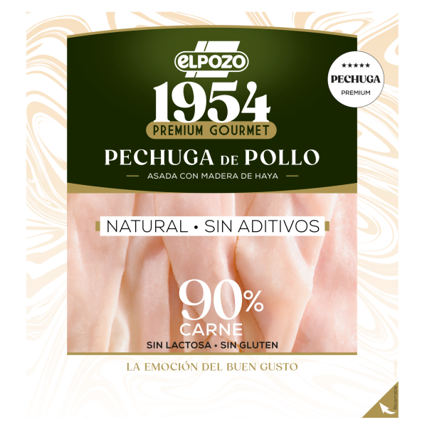 PECHUGA DE POLLO ASADA CON MADERA DE HAYA 1954 PREMIUM GOURMET