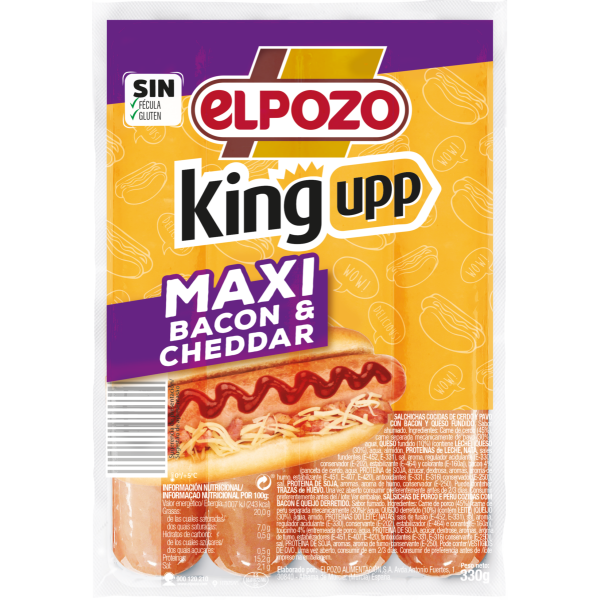 KING UPP BACON Y CHEDDAR