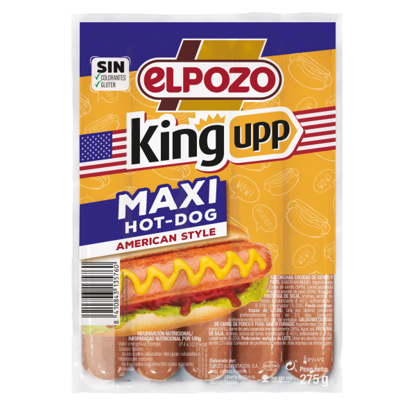 KING UPP AMERICAN HOT DOG