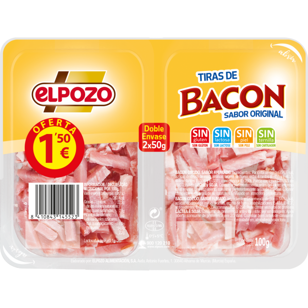 BACON TIRAS