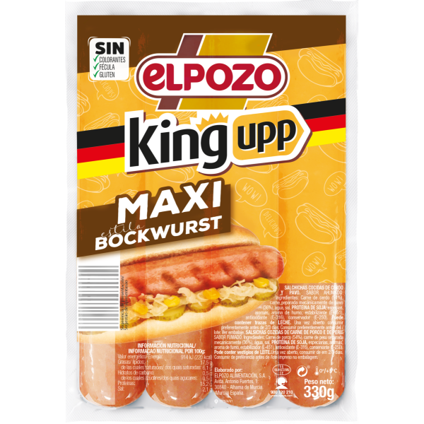 KING UPP BOCKWURST