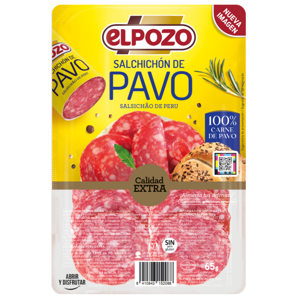 SALCHICHÓN DE PAVO