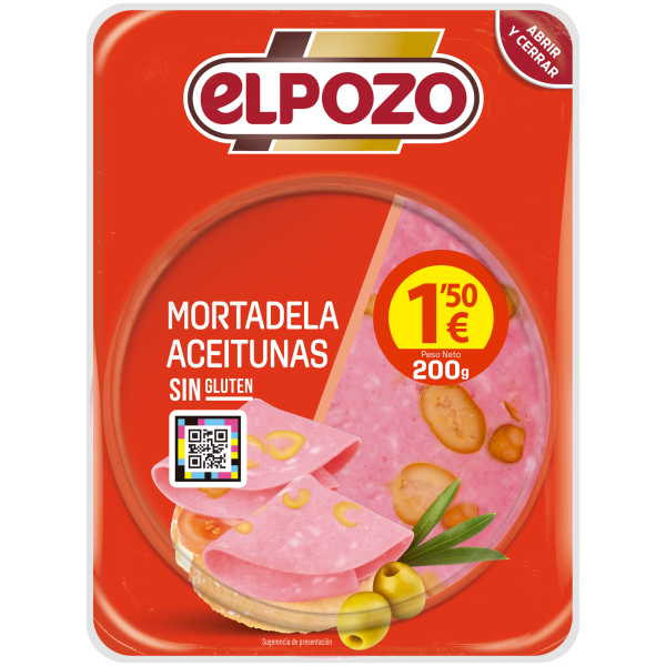 MORTADELA CON ACEITUNAS